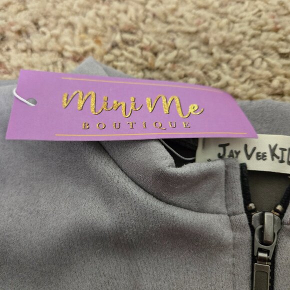 Mini Me Boutique Girls Size 4/5 Outfit, Jeans and Zip Up - Picture 11 of 11